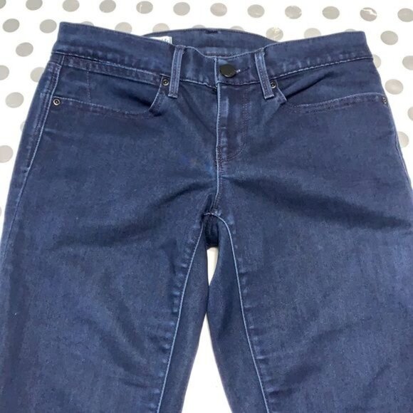 Gap 1969 Dark Wash Always Skinny Jeans Size 27/4 Womens Denim Mid-Rise Stretch - Picture 3 of 9
